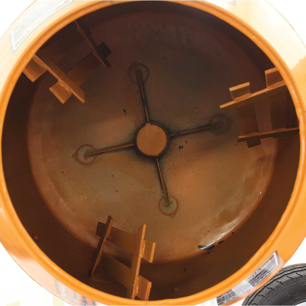 Brave Concrete Mixer 9 Cu. Ft. Steel Drum Honda GX270 BRPCM109H New