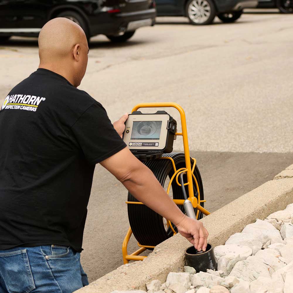 Hathorn H2 Camera 1.23-In. SL Camera Head 200-Ft. Push Rod (H2-2123-SL.HAT)