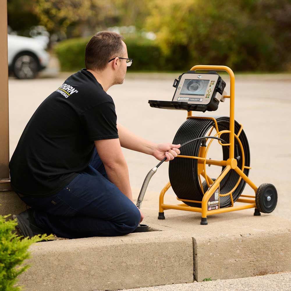 Hathorn H7 Camera 1.23-In. SL Camera Head 200-Ft. Push Rod 64Gb Wi-Fi (H7-2123-SLW.HAT)