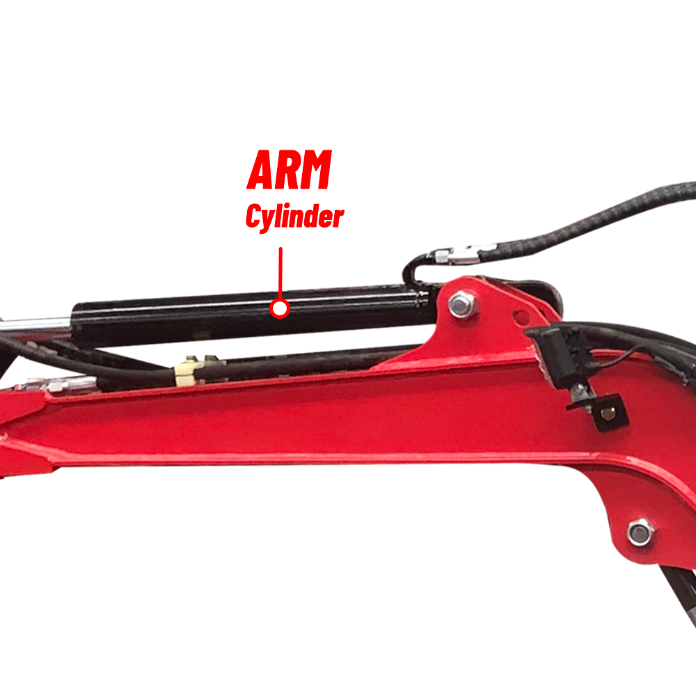 Katool Mini Excavator Compact Crawler Digger Bucket KT-EX20 Gas Engine