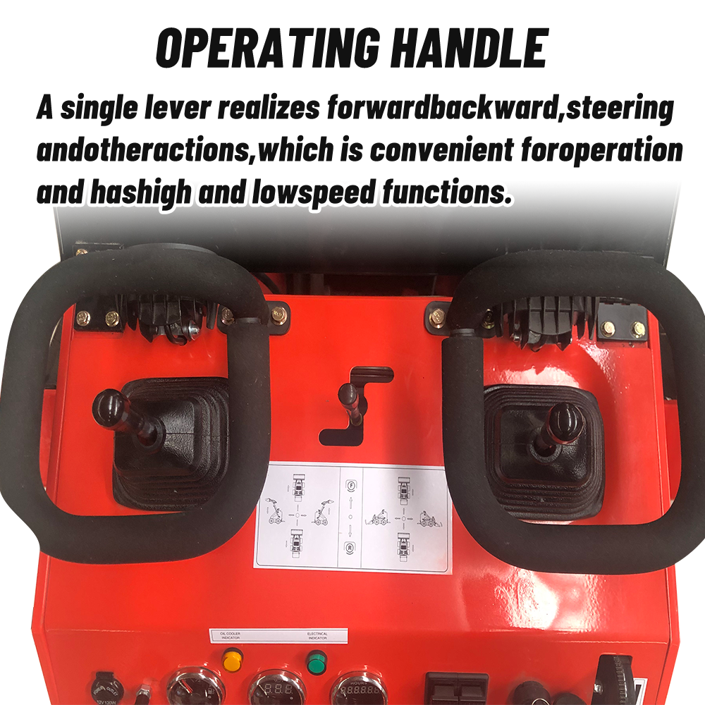 Katool Mini Skid Steer Track Loader 23 HP RATO Engine EPA Electric Start KT-SK26W