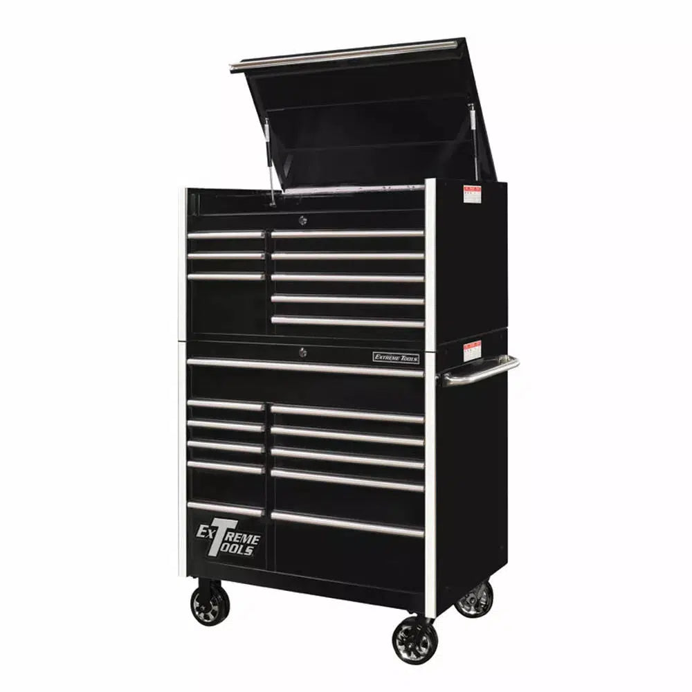 Extreme Tools RX Series 41" 8 Drawer Top Chest & 11 Drawer Roller Cabinet Combo