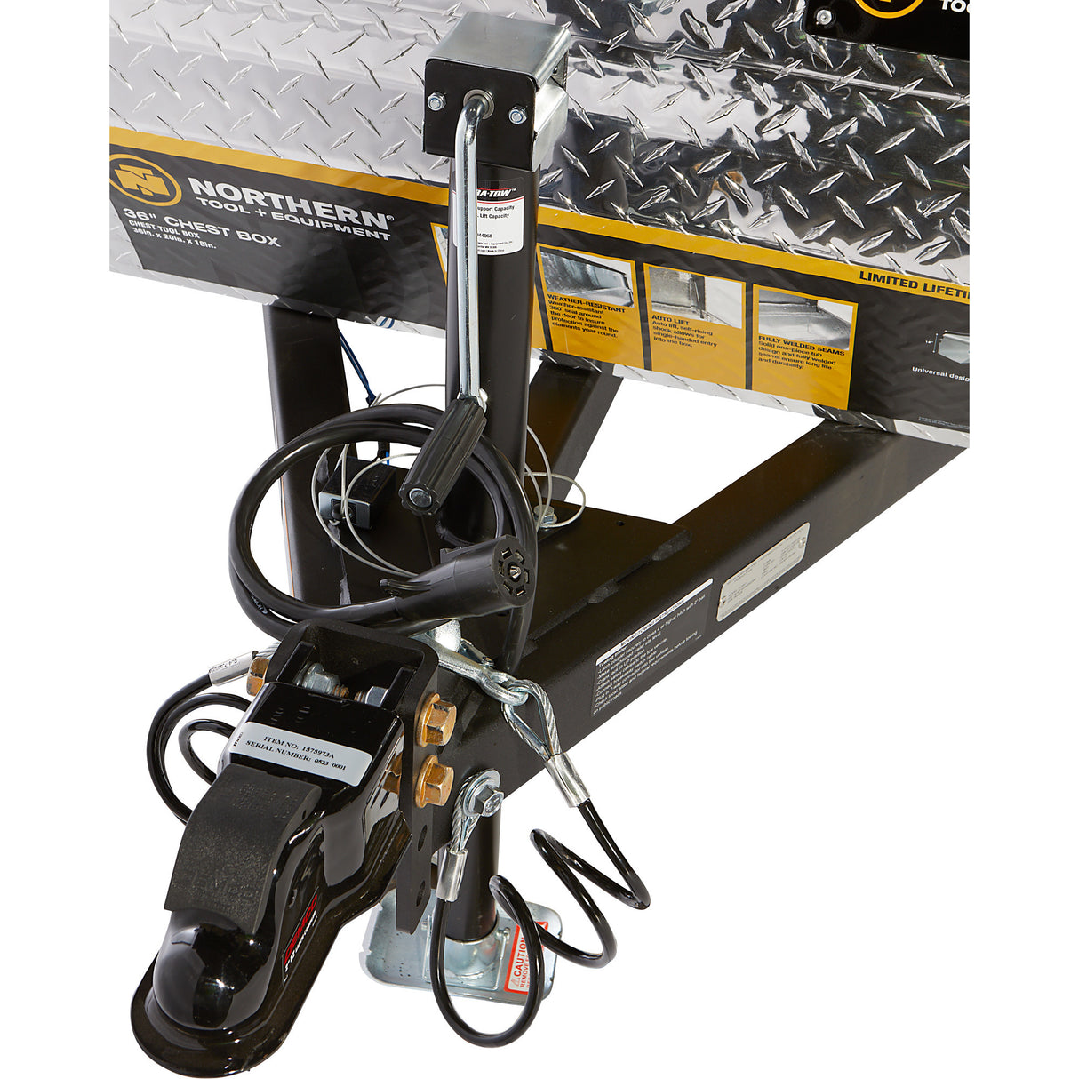 NorthStar Hot Pressure Washer Trailer Mounted 4000 PSI 7.0 Gpm E740