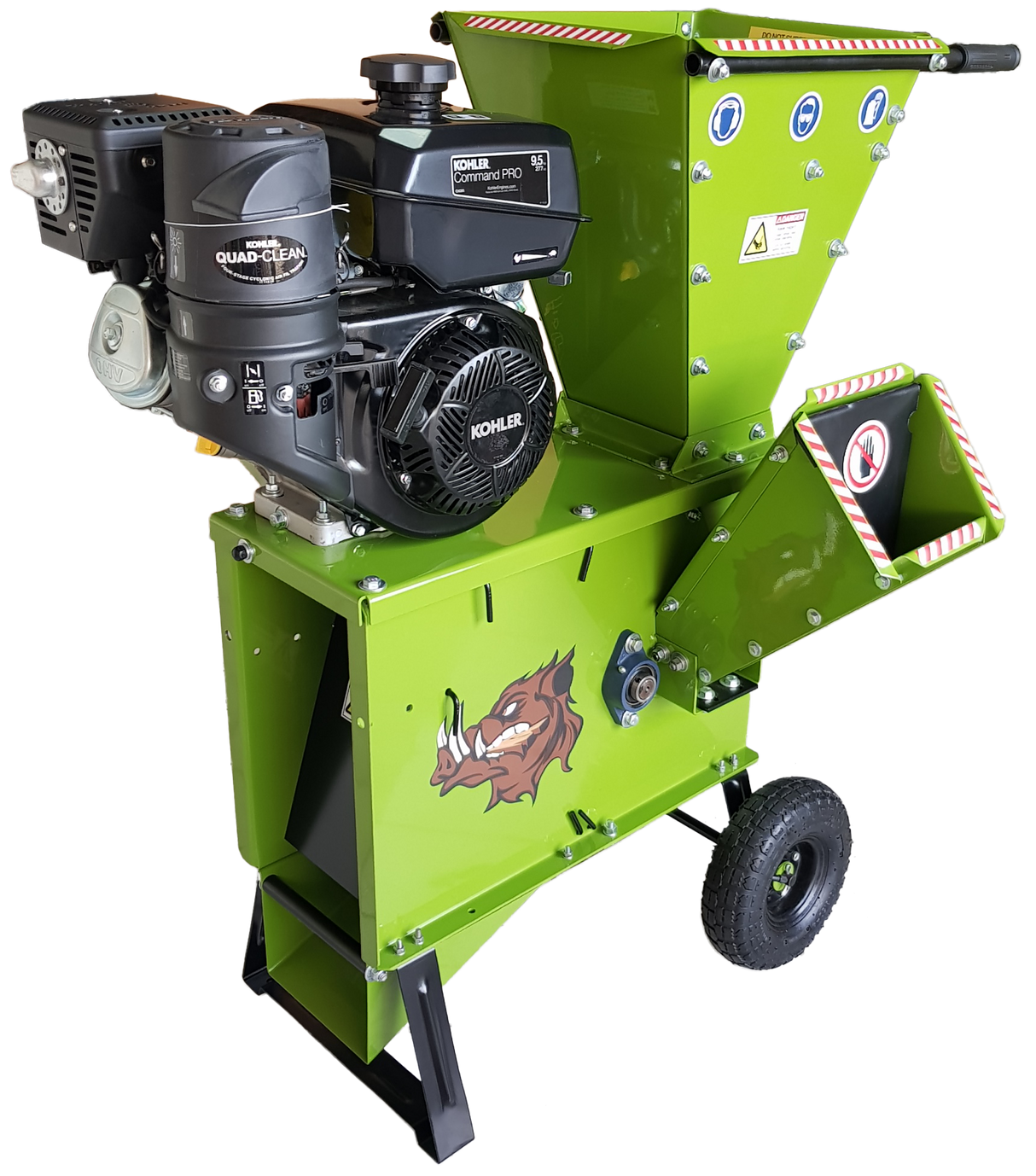 Yardbeast 2050 277cc 9.5HP Kohler CH395 engine 3" Wood Chipper Shredder New