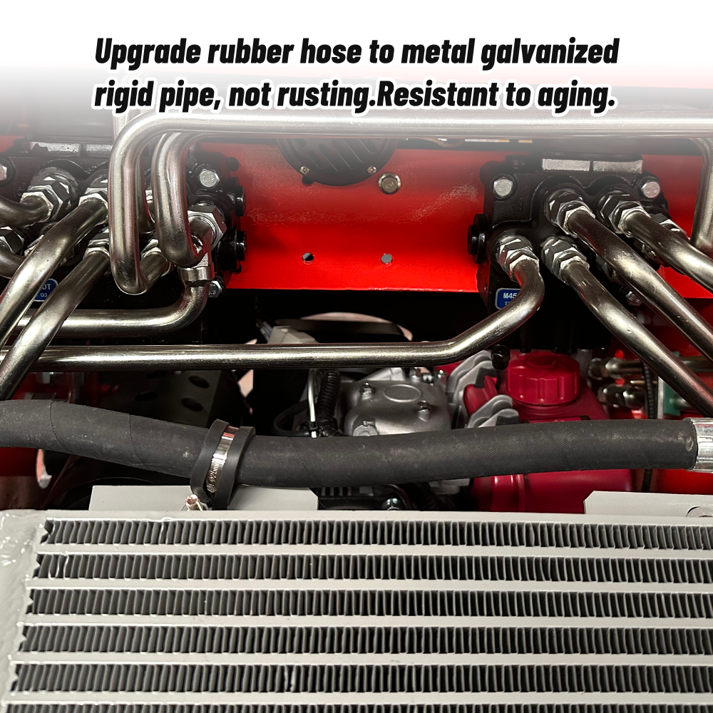 Katool Mini Skid Steer Track Loader 23 HP Lifting Capacity 837lbs KT-SK26B