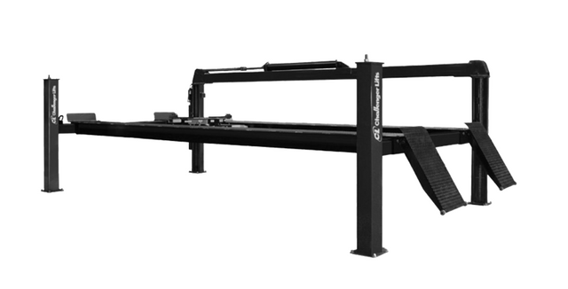 Challenger Lifts 44030X Four Post Lift 30,000 Lbs XL Extended Chain Driven Capacity