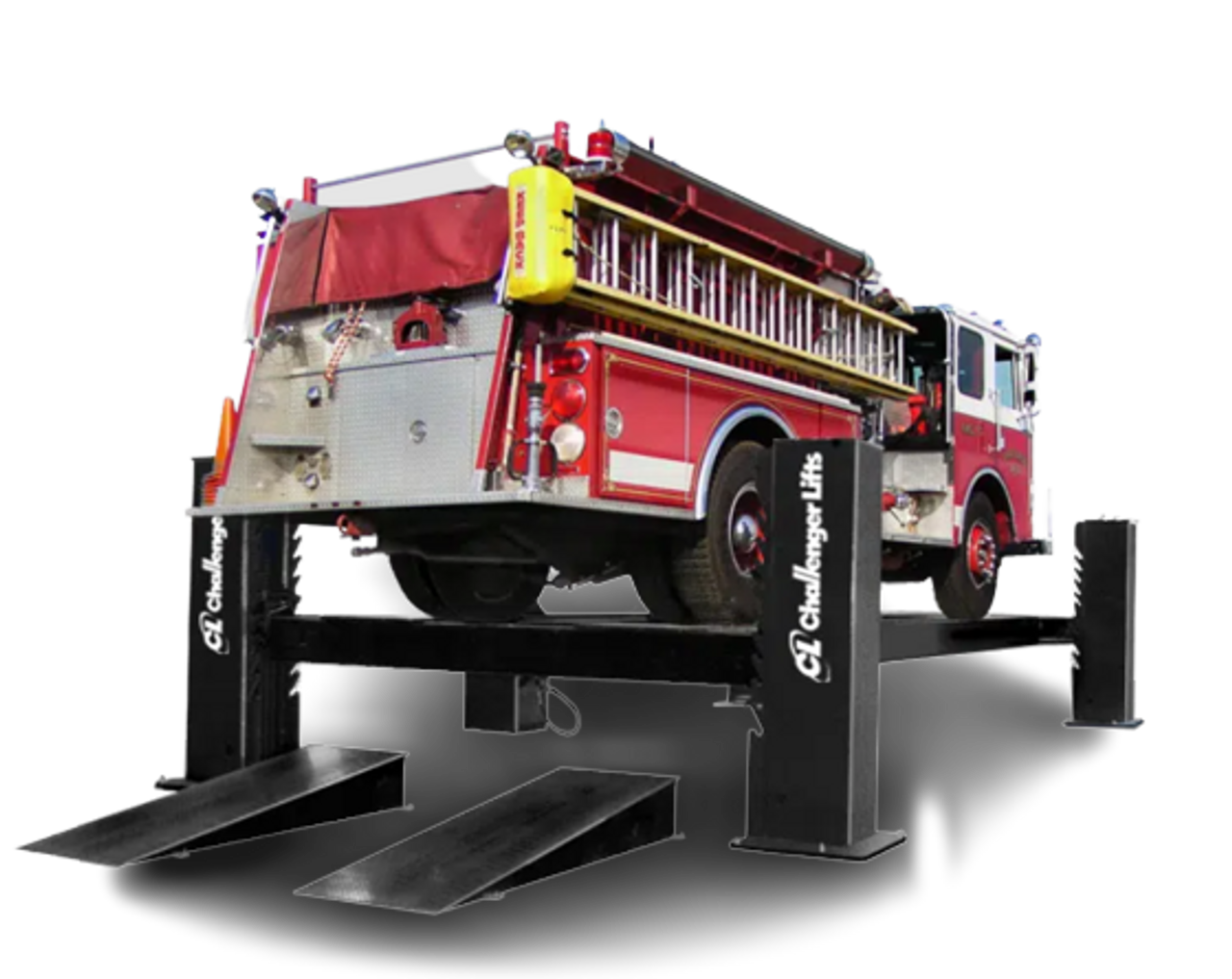 Challenger Lifts 44040X Four Post Lift 40,000 Lbs XL Extended Chain Driven Capacity