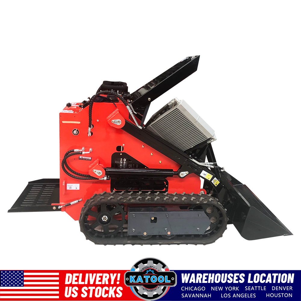 Katool Mini Skid Steer Track Loader 23 HP Lifting Capacity 837lbs KT-SK26B