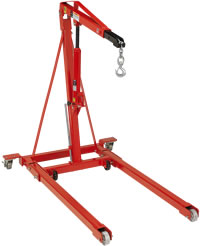 Norco 2500 Lb Folding Shop Crane NRO78106A