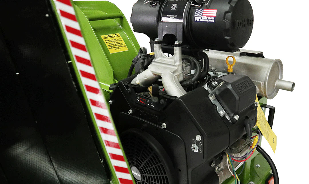 Yardbeast 6525 747cc 25HP Kohler CH742 Engine 6.5" Commercial Wood Chipper Shredder New