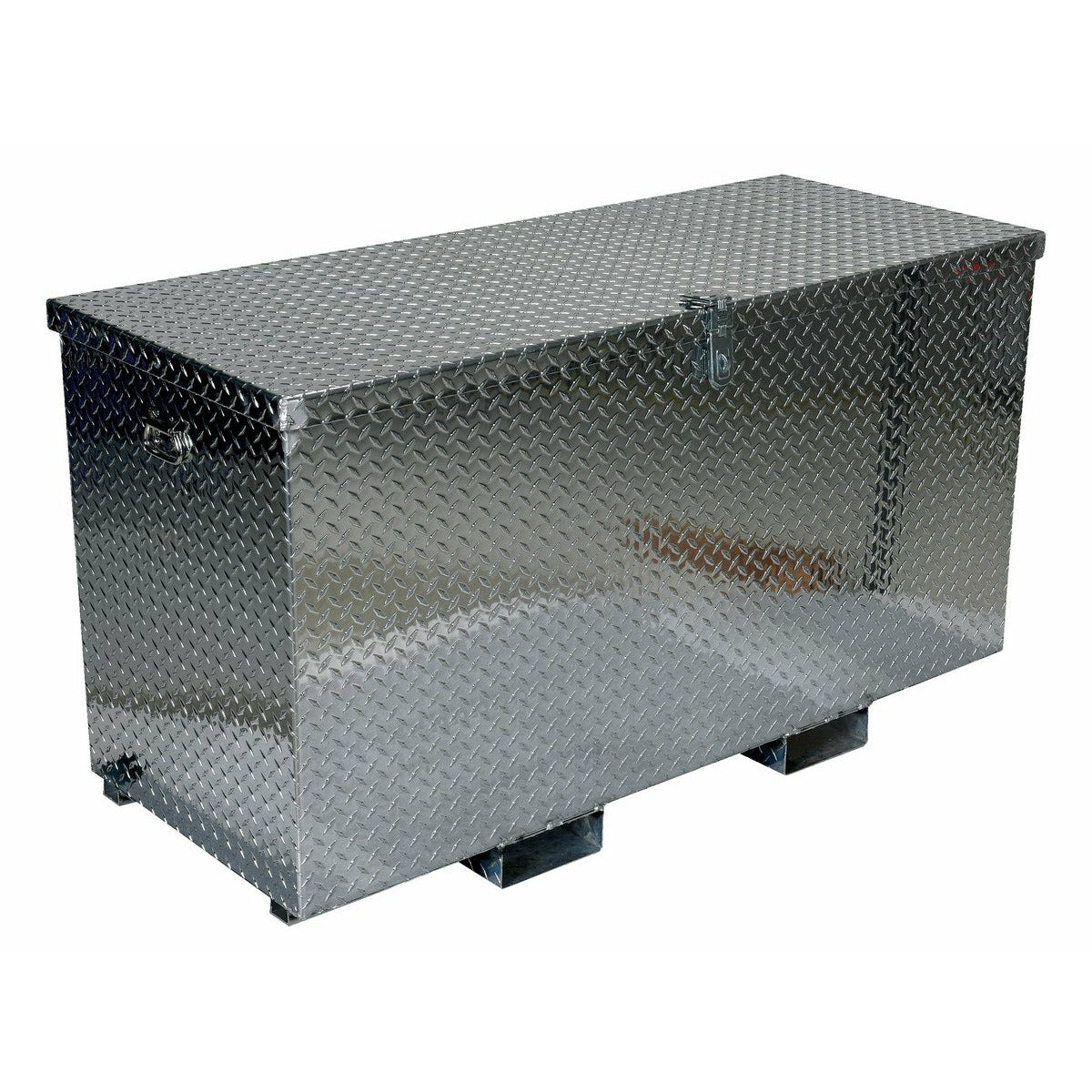 Vestil Aluminum Portable Tool Box with Fork Pockets 25-7/8 In. x 61-1/4 In. x 34-1/16 In. 2500 Lb. Capacity Silver-APTS-3060-F