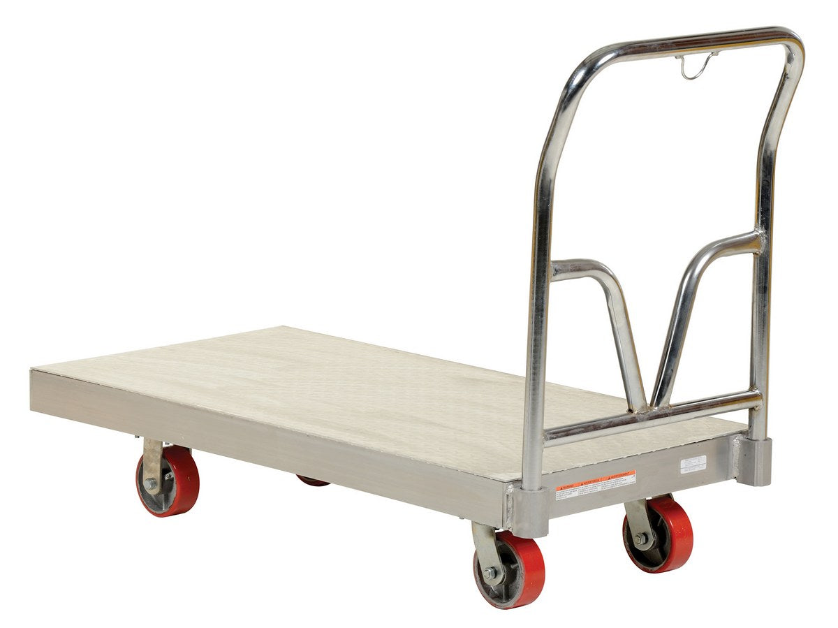 Vestil Aluminum Sheet Deck Platform Trucks