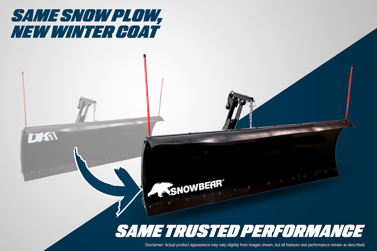 SnowBear Avalanche Elite Heavy Duty Universal T-Frame Snow Plow Kit