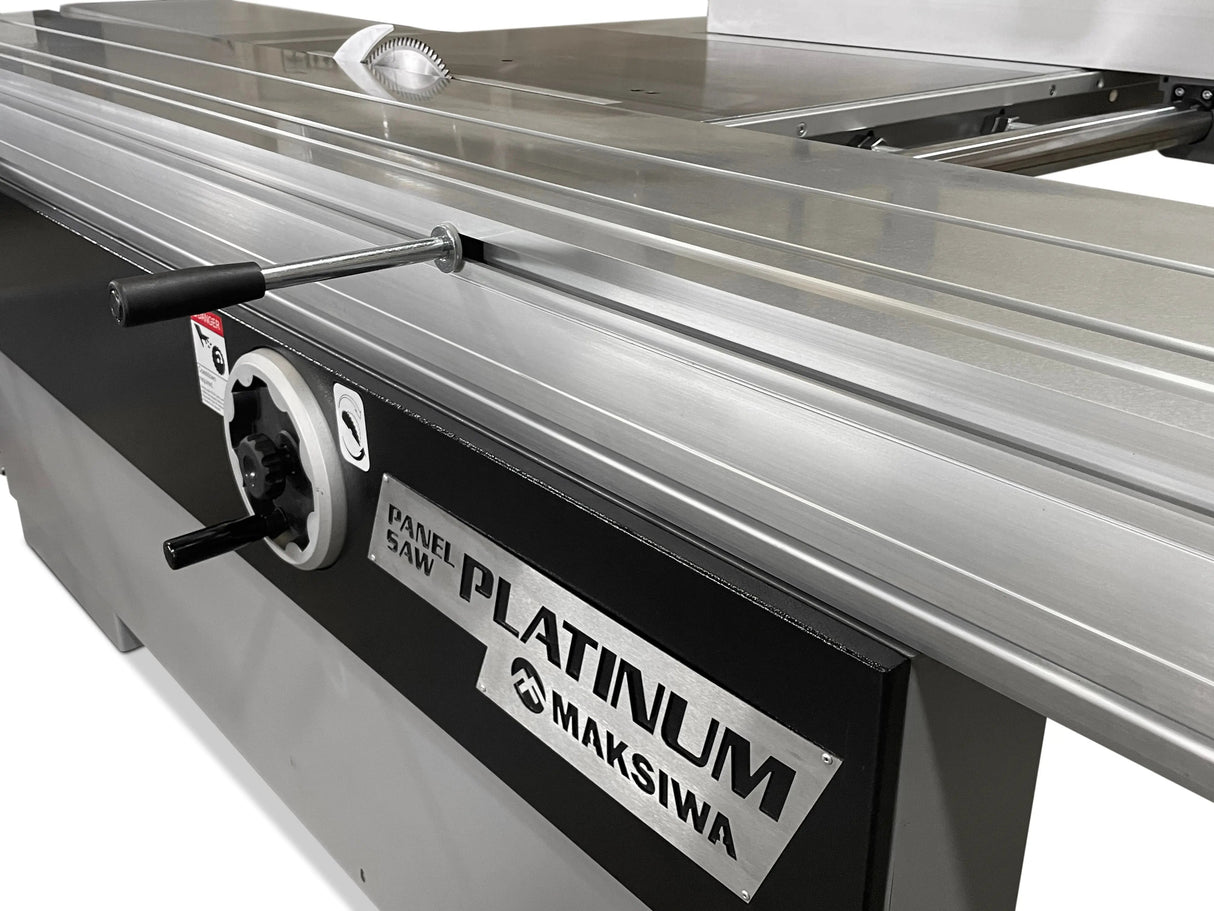 Maksiwa Sliding Panel Saw Platinum - 10 foot - 7.5HP / 3 Phase