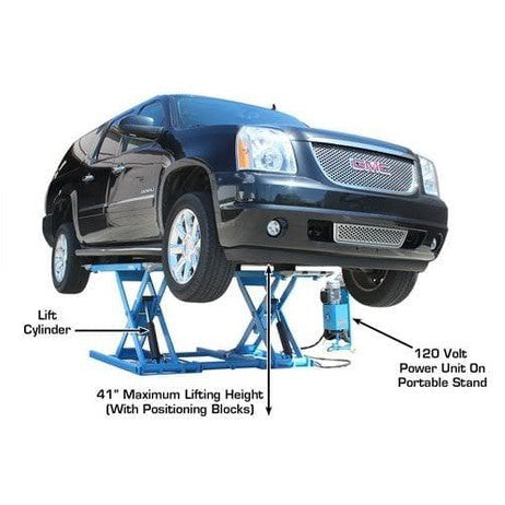 Atlas 7K-Kwik-Bay 7,000 lb Portable Mid-Rise Lift