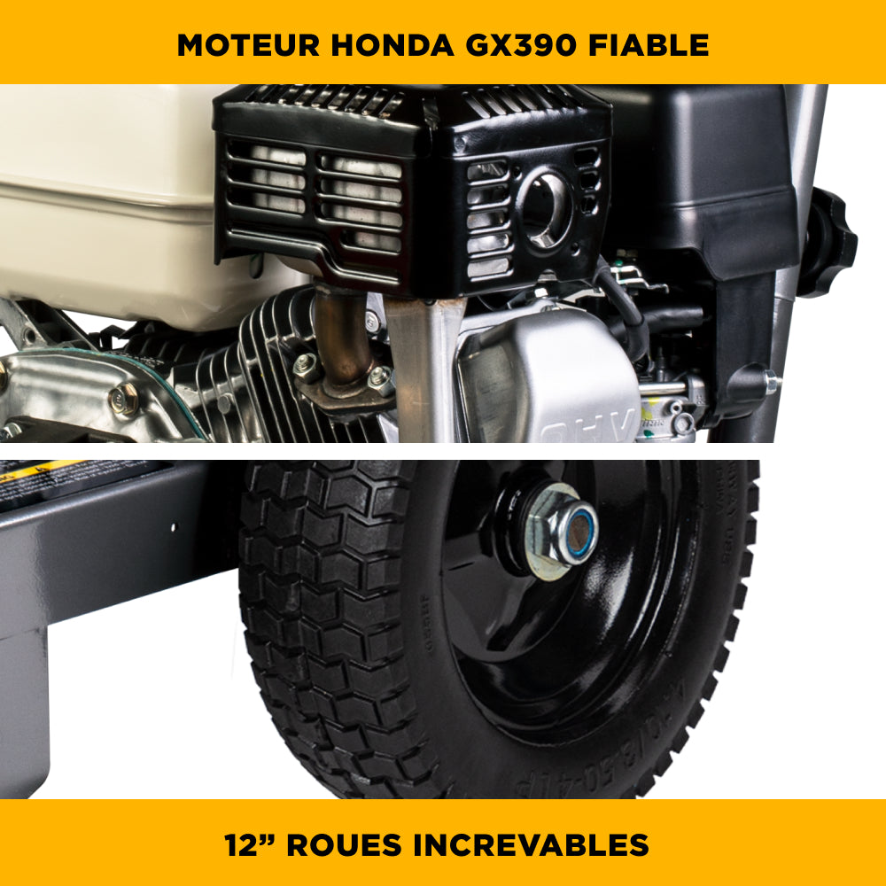 BE Power 4,200 PSI 4.2 GPM Cold Water Gas Pressure Washer - B4213HACS