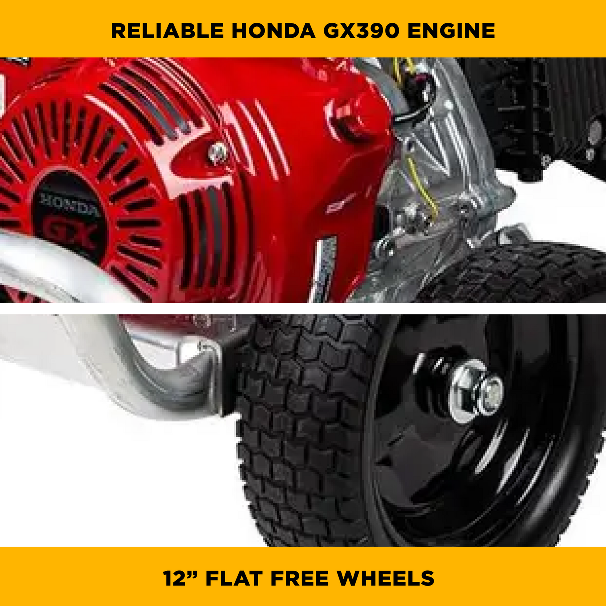 BE Power 4,200 PSI 4.2 GPM Cold Water Gas Pressure Washer - B4213HAGS