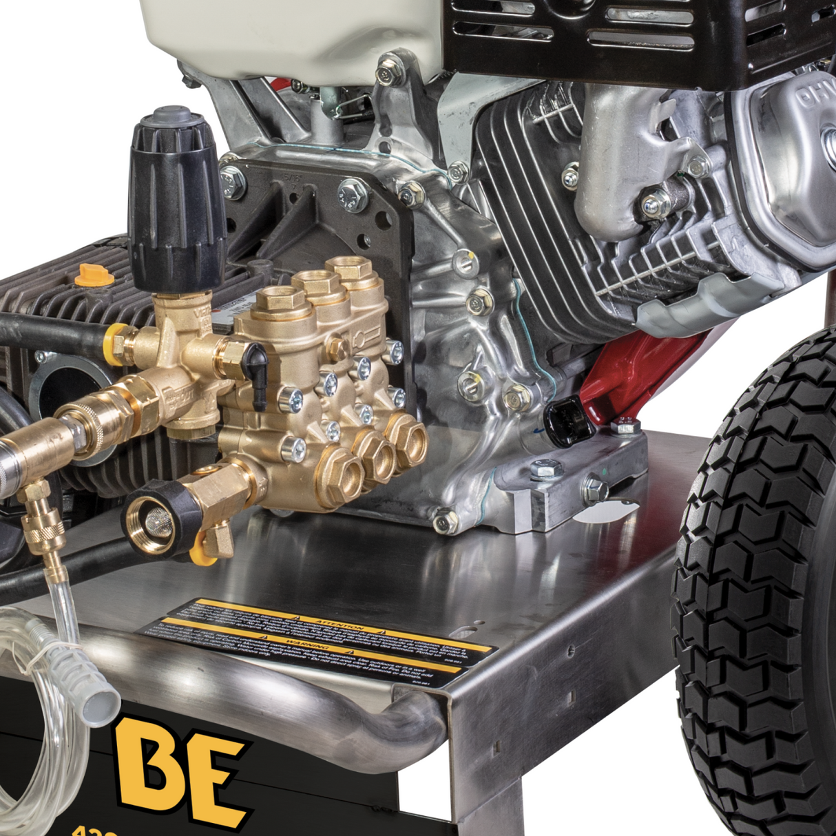BE Power 4,200 PSI 4.2 GPM Cold Water Gas Pressure Washer - B4213HSCS