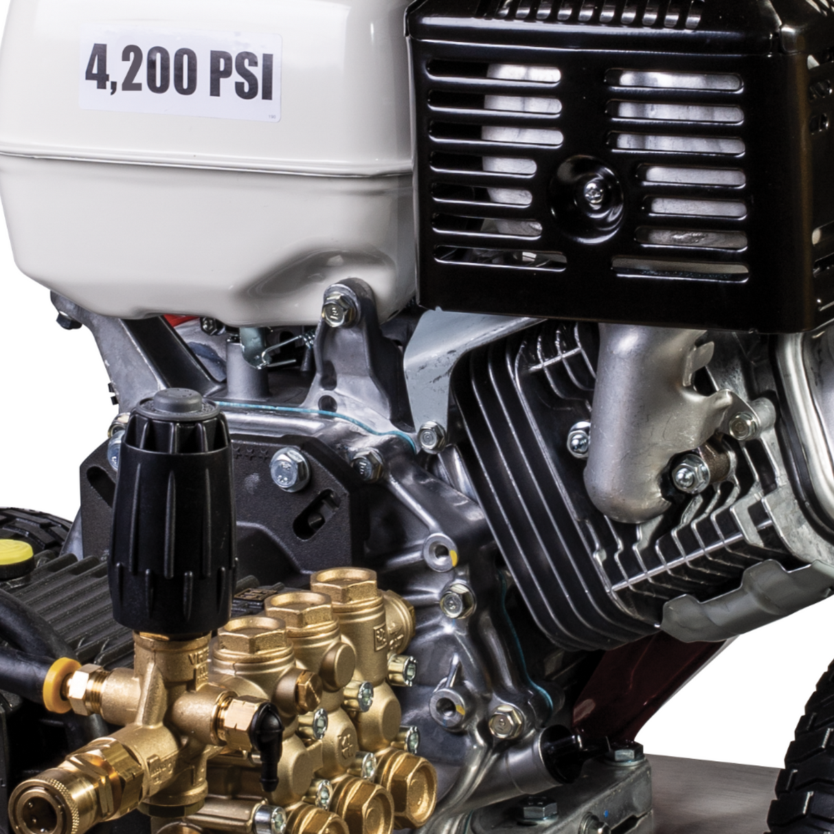 BE Power 4,200 PSI 4.2 GPM Cold Water Gas Pressure Washer - B4213HSGS