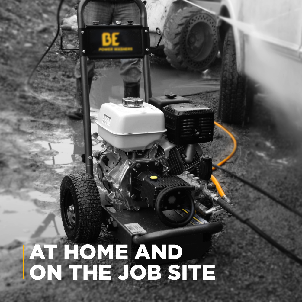 BE Power 4,200 PSI 4.2 GPM Cold Water Gas Pressure Washer - B4213HSJS