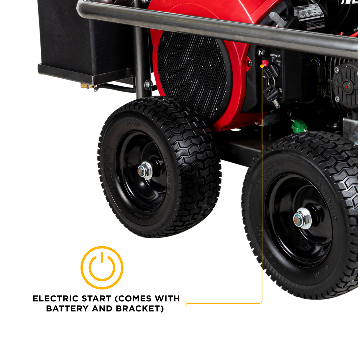 BE Power 5,000 PSI 5.0 GPM Cold Water Gas Pressure Washer - PE-5024HWEBCOM