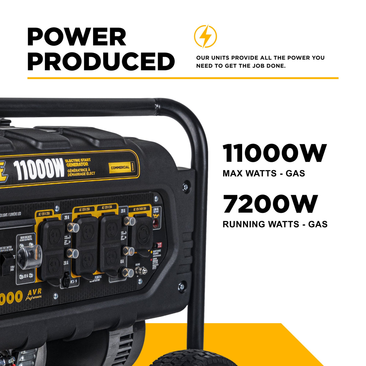 BE Power 11,000 Watt Generator - BE11000