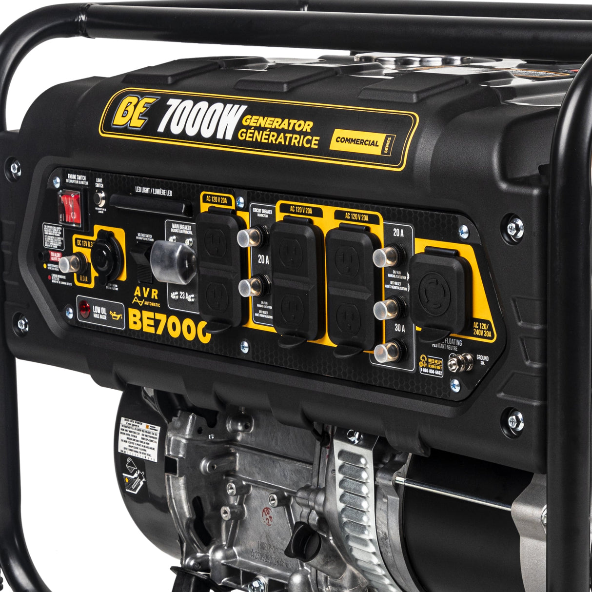 BE Power 7,000 Watt Generator - BE7000