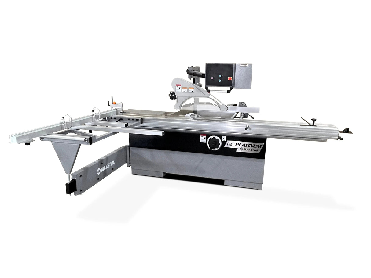 Maksiwa Sliding Panel Saw Platinum - 10 foot - 7.5HP / 3 Phase