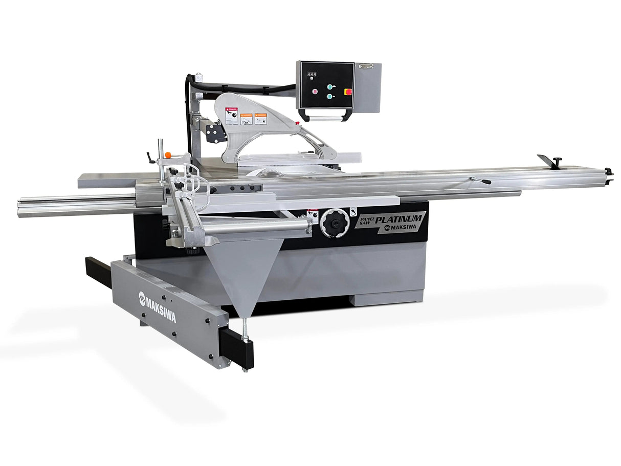 Maksiwa Sliding Panel Saw Platinum - 10 foot - 7.5HP / 3 Phase