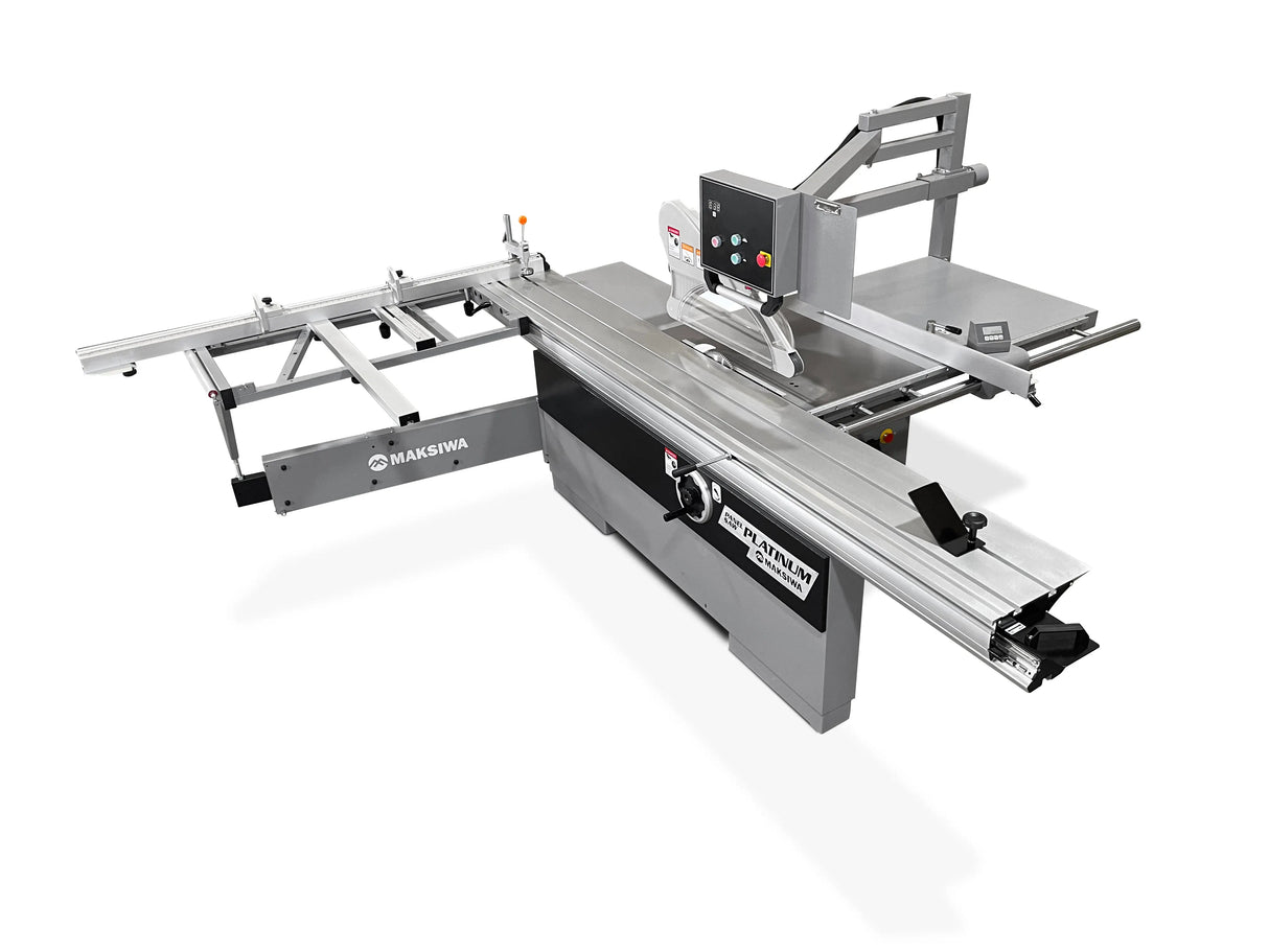 Maksiwa Sliding Panel Saw Platinum - 10 foot - 7.5HP / 3 Phase