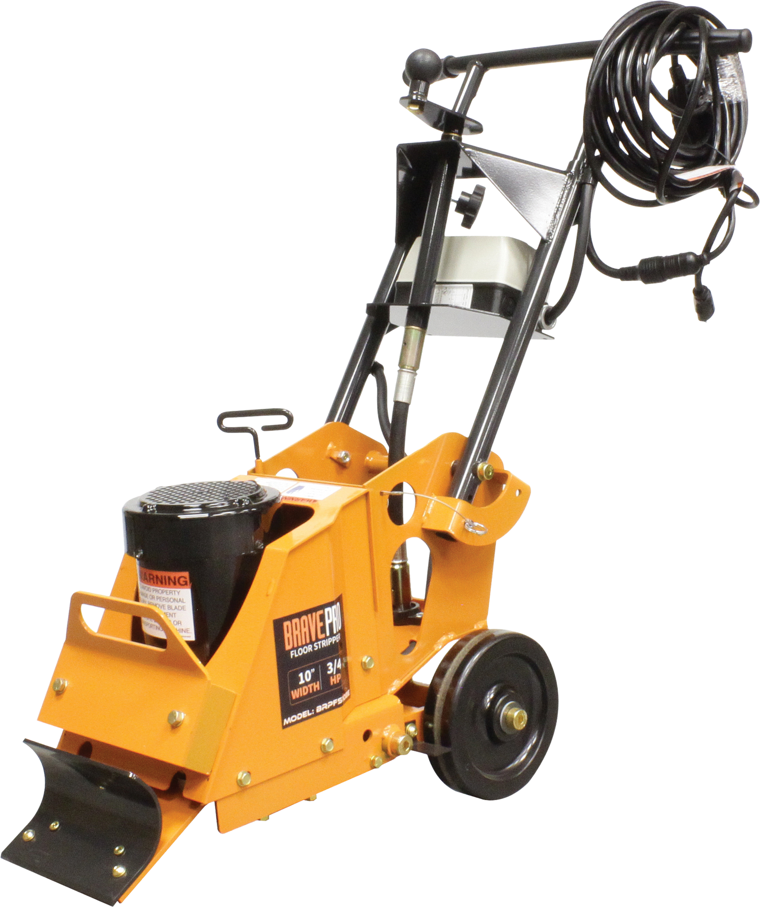 Brave Floor Stripper 10" Max Cut Width and 1440 RPM Electric BRPFS108E New