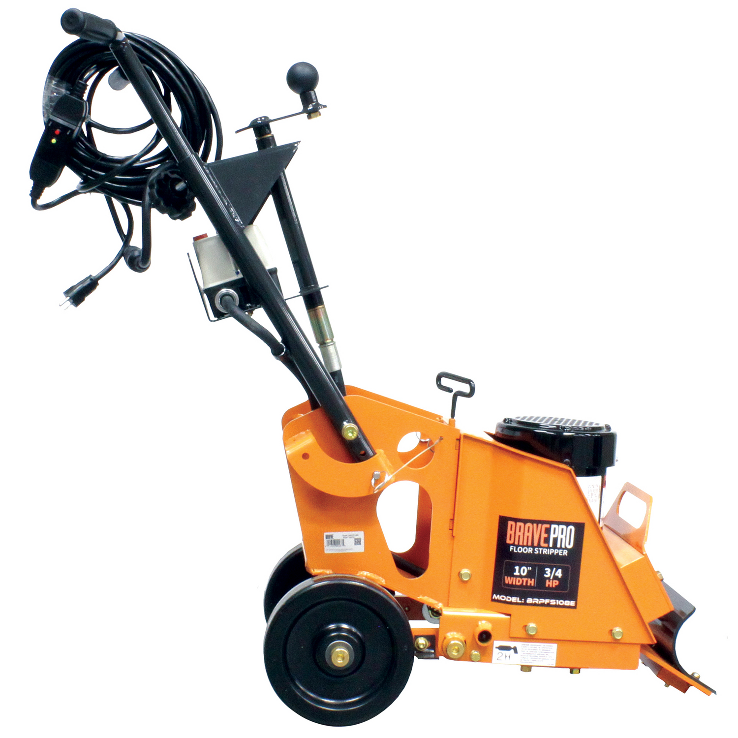 Brave Floor Stripper 10" Max Cut Width and 1440 RPM Electric BRPFS108E New
