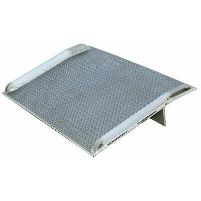 Vestil Aluminum Truck Dock Board 78 In. x 60 In. 7000 Lb. Capacity Silver- BTA-07007860