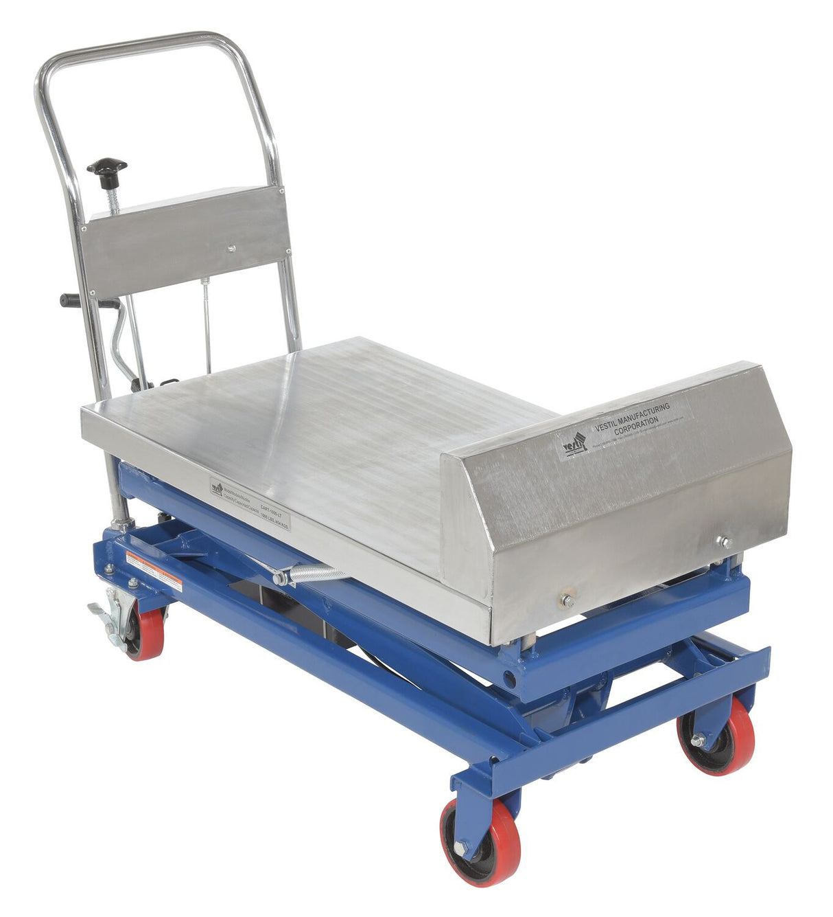 Vestil Lift & Tilt Carts with Sequence Select
