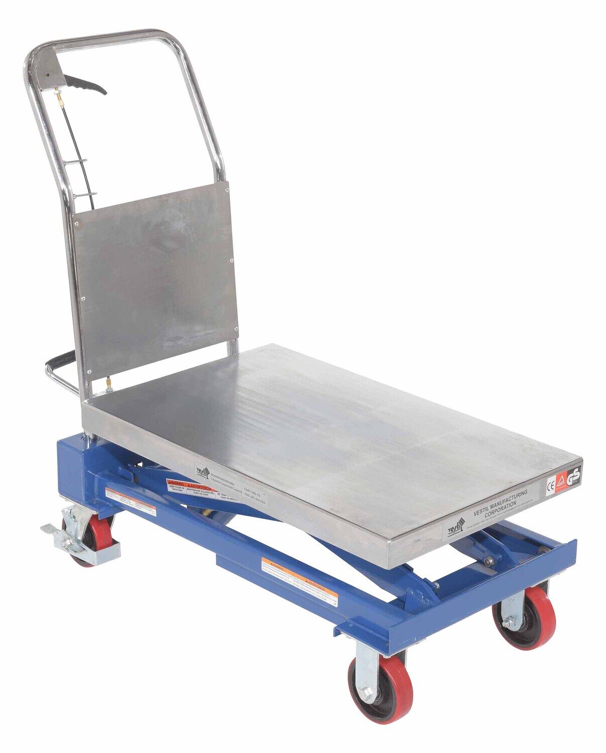 Vestil Hydraulic Elevating Carts