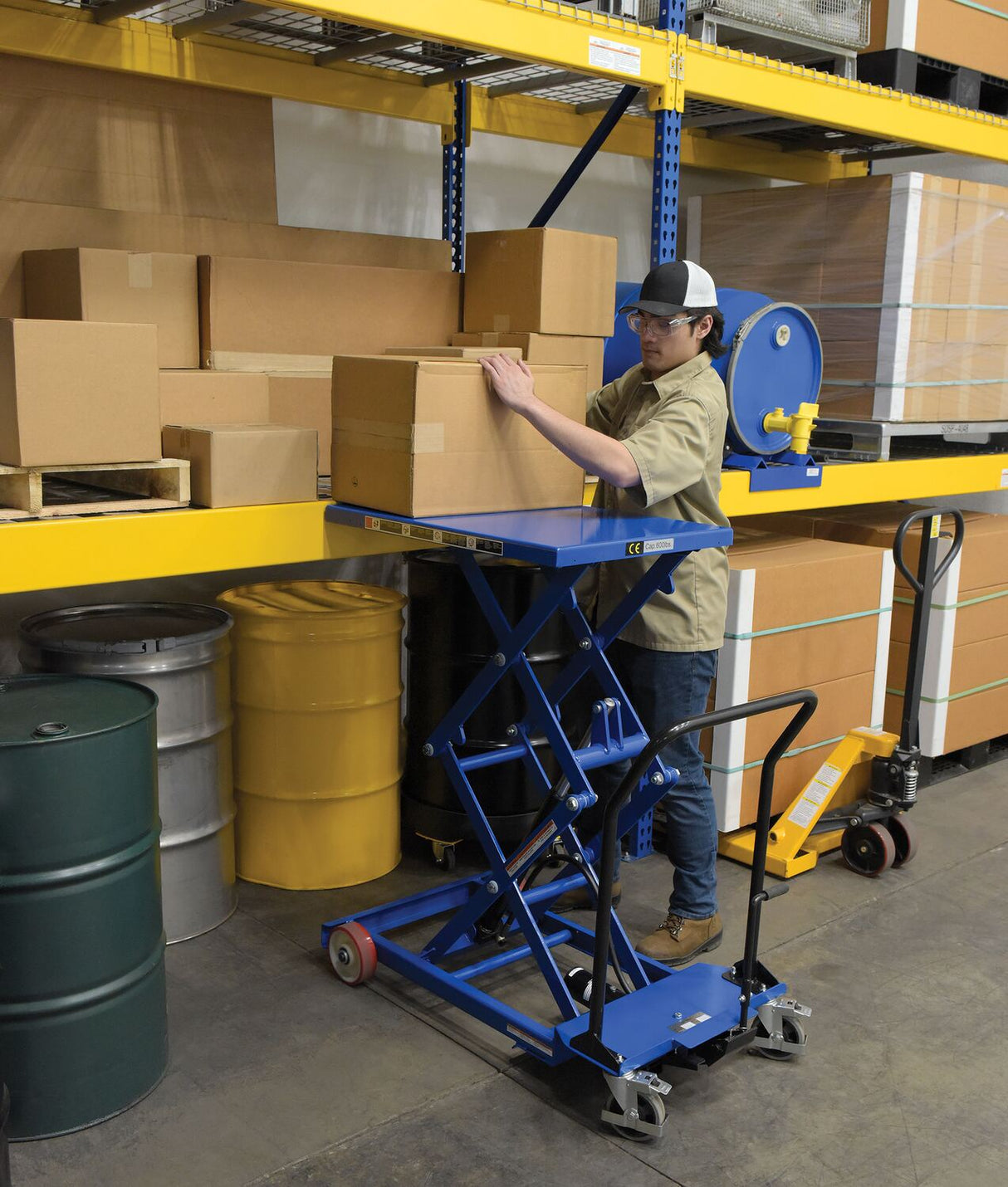 Vestil Premium Scissor Lift Carts