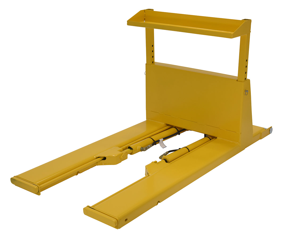Vestil Hydraulic Powered Fork Truck Crate Turner/Dumper