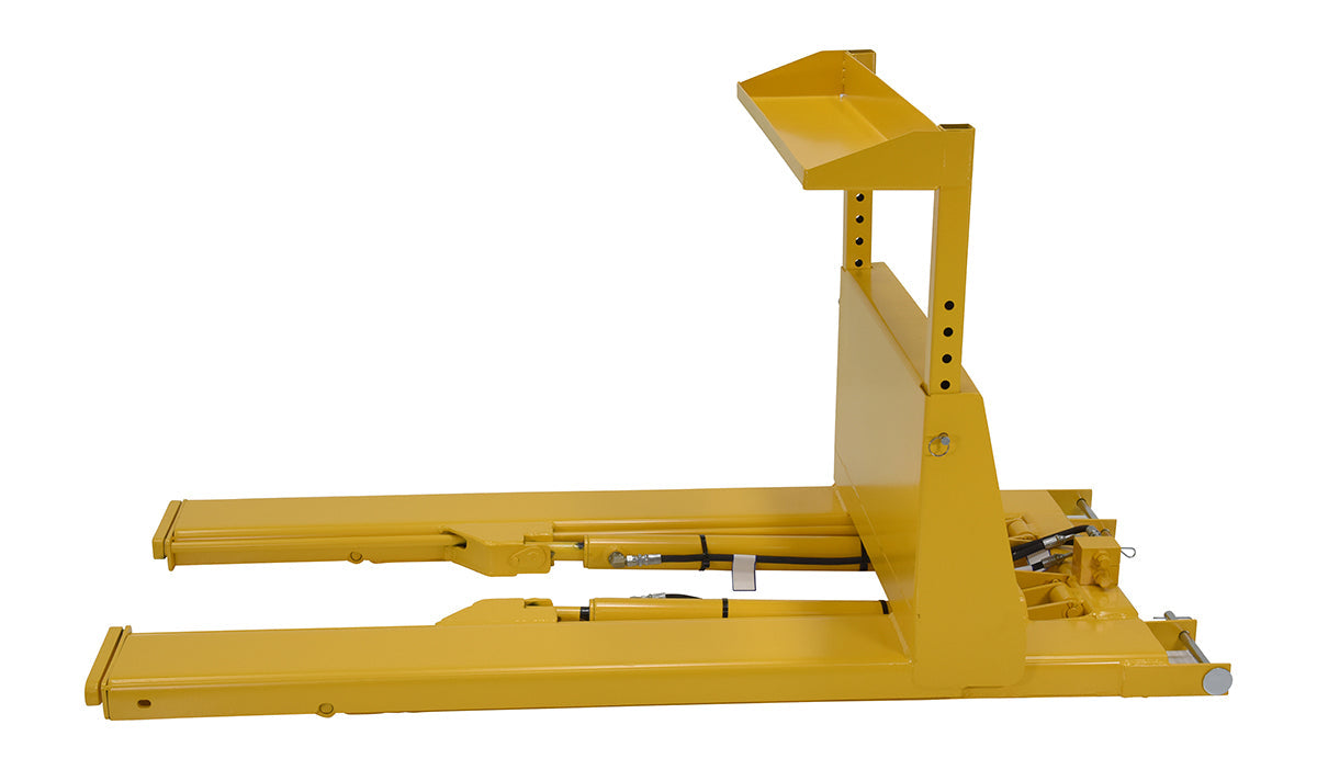 Vestil Hydraulic Powered Fork Truck Crate Turner/Dumper