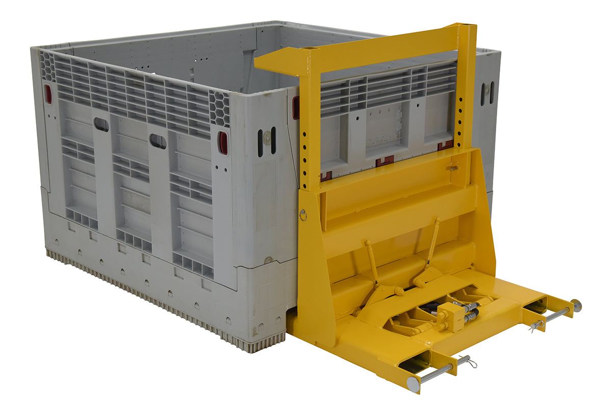 Vestil Hydraulic Powered Fork Truck Crate Turner/Dumper