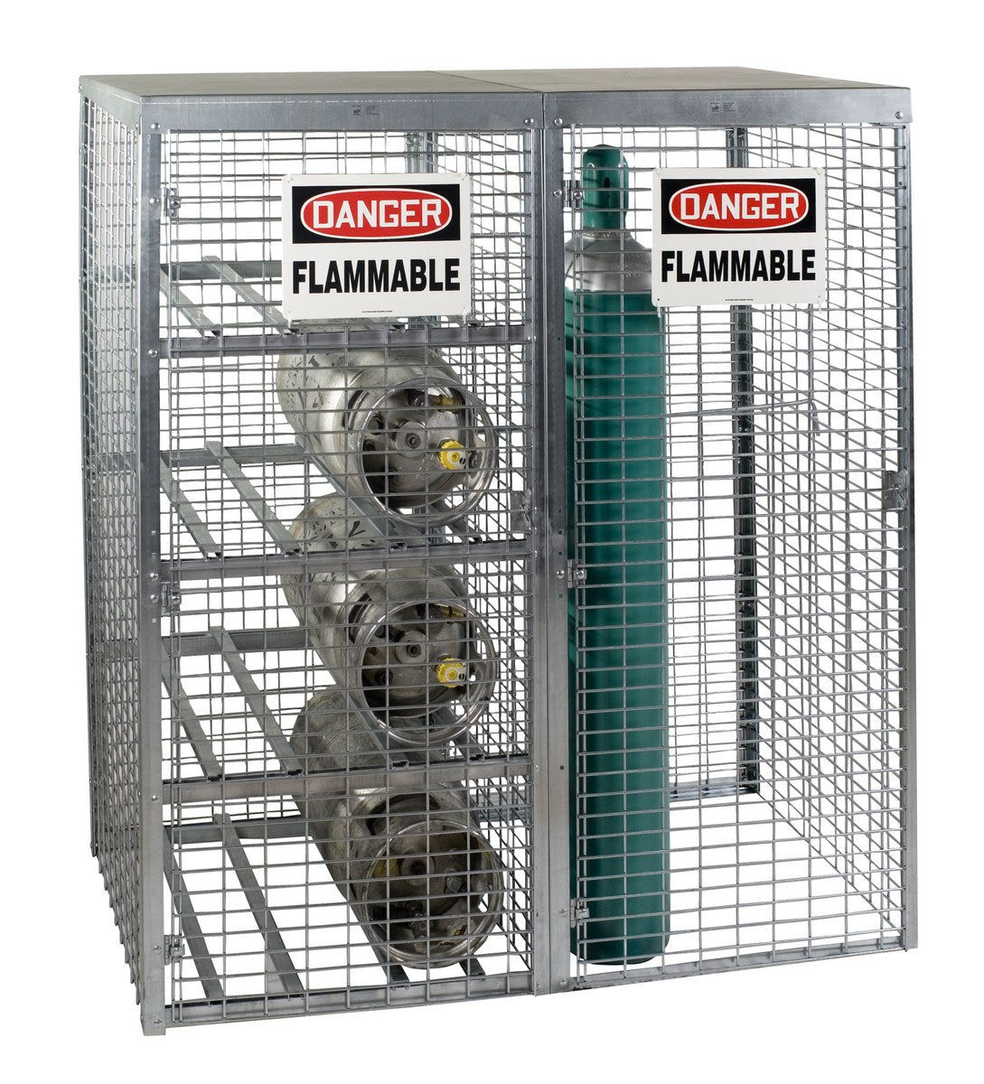 Vestil Galvanized Cylinder Storage Cabinets