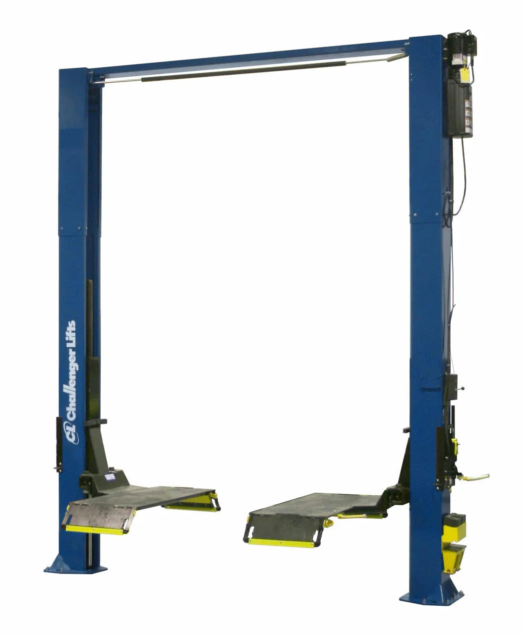 Challenger Lifts CL10-XP9-3-DPC Two Post Lift 9,000 Lbs Drive On Style Capacity W/ Dual Pendant Control And 3ft Extensions