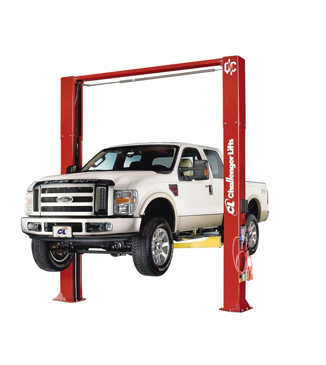 Challenger Lifts CL10V3-3 Two Post Lift Versymmetric 10,000 Lbs Capacity W/ 3ft Extensions