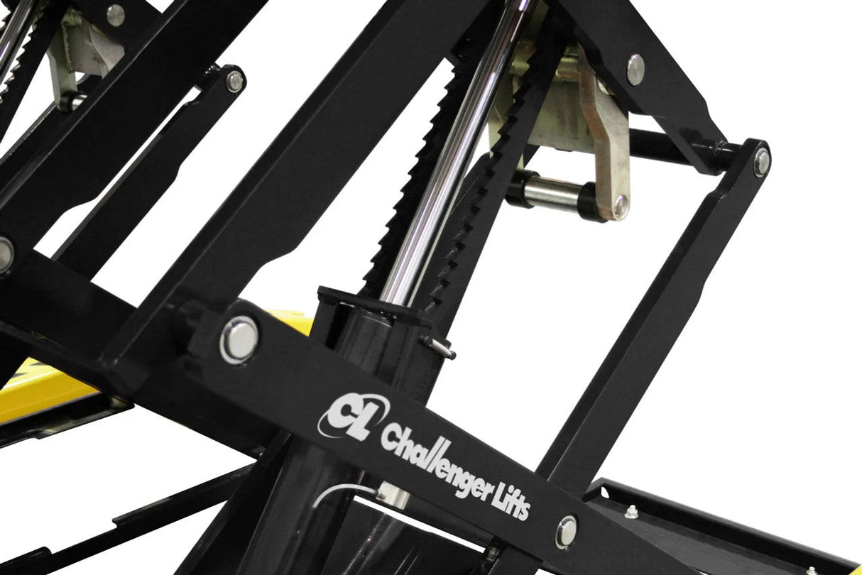 Challenger Lifts DX77R Vehicle Lift 7,700 Lbs Double Scissor Flush Mount Capacity