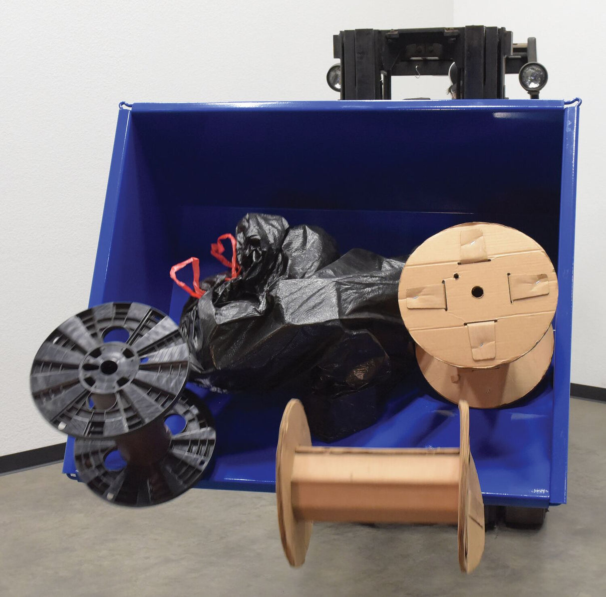 Vestil Low Profile D-Style Self Dumping Hoppers