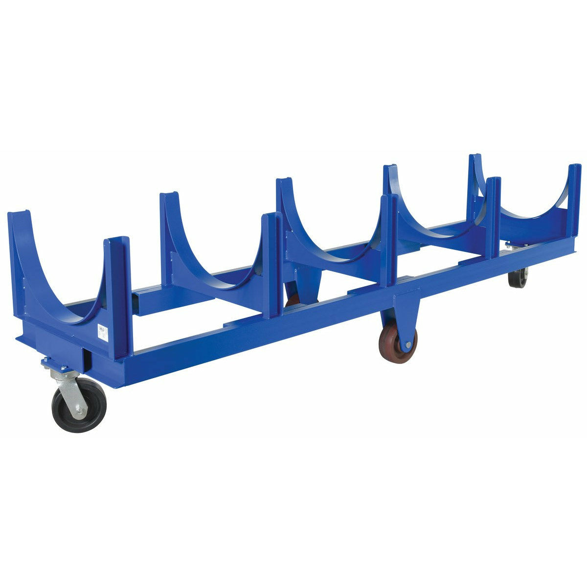 Vestil Steel Heavy Duty Cradle 123-1/16 In. x 31-1/2 In. x 32-3/8 In. 10000 Lb. Capacity Blue - DCC-28120-10