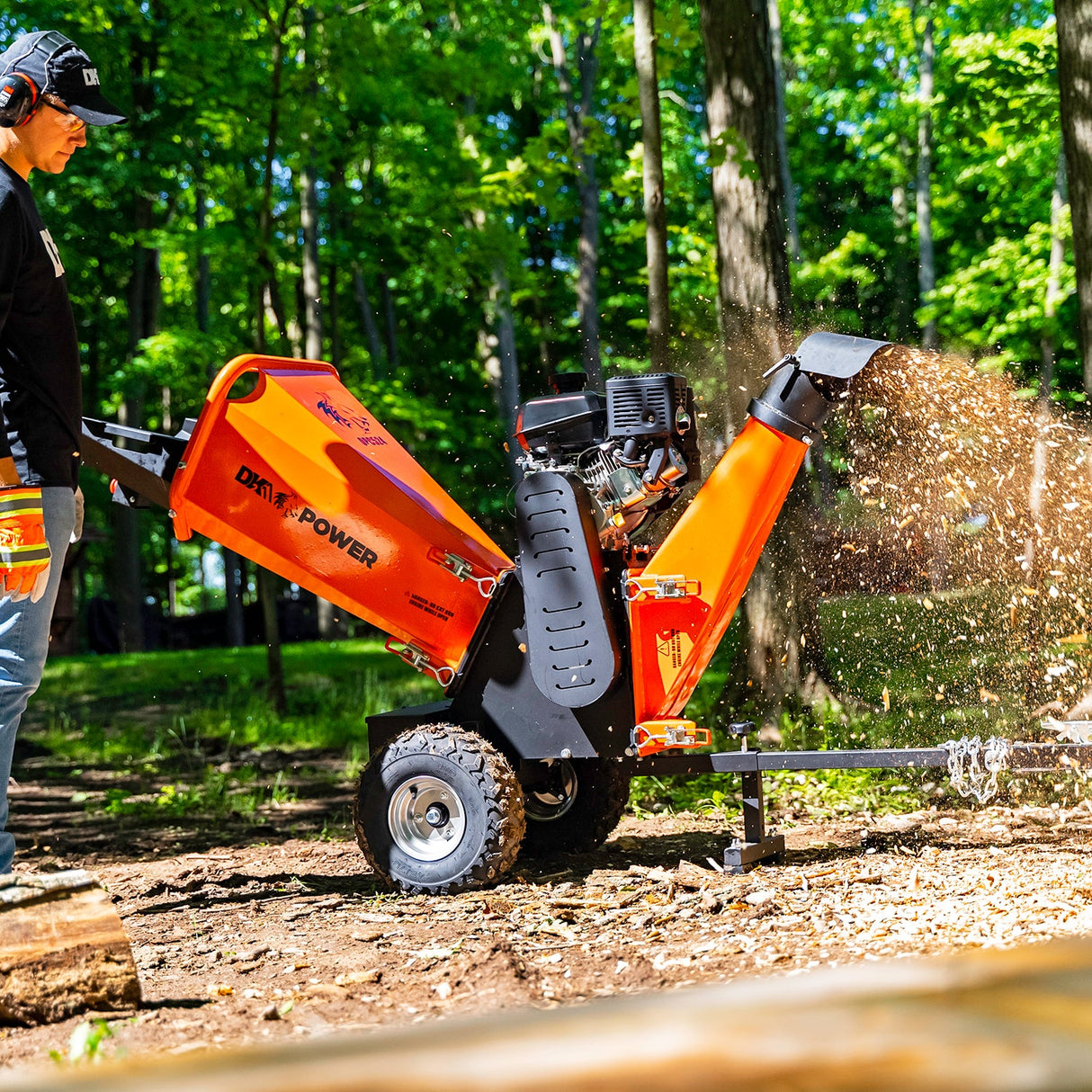 Detail K2 4 Inch Kinetic Drum Chipper - OPC524