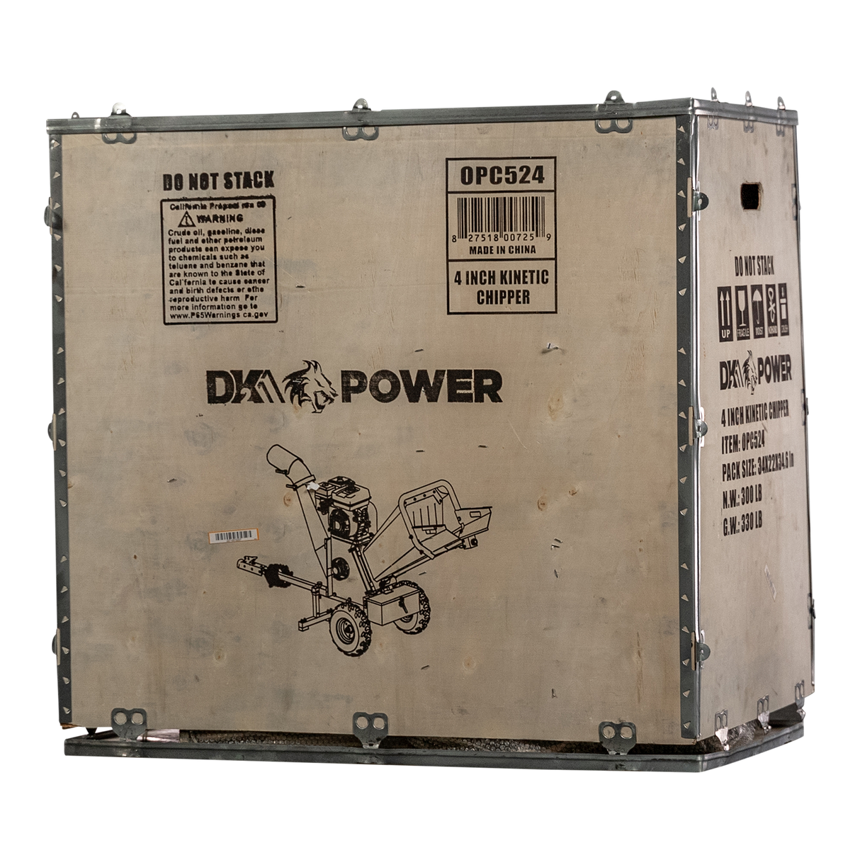 Detail K2 5 Inch Kinetic Drum Chipper - OPC525