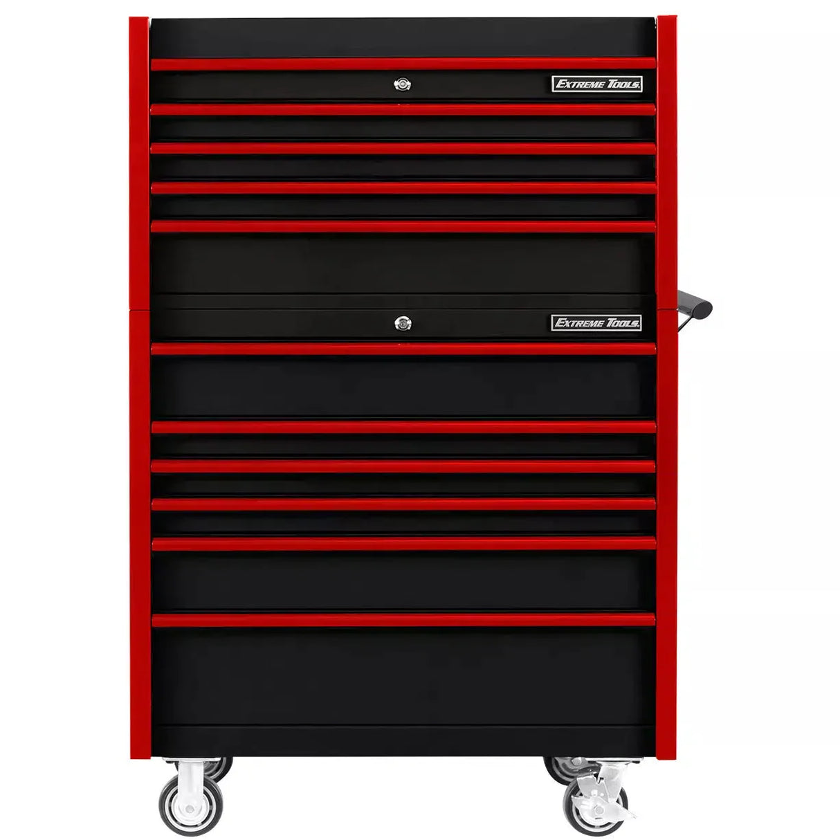 Extreme Tools DX Series 41"W x25"D 4 Drawer Top Chest & 6 Drawer Roller Cabinet Combo