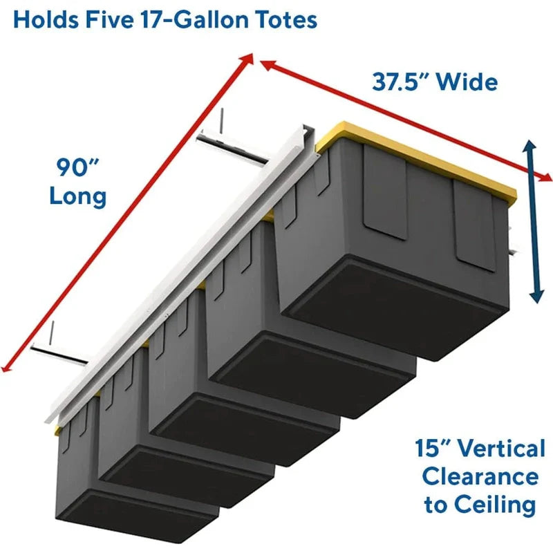 E-Z Storage Overhead Glide Tote Slide System – GTS (GTS-1)