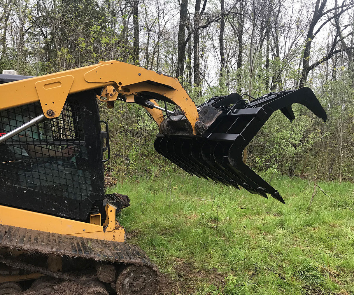 Vestil Skid Steer Grab Buckets